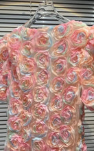 Load image into Gallery viewer, Princess Colourful Floral V-Neck Mini Dress