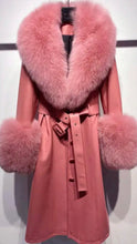 Load image into Gallery viewer, PREMIUM Faux Fur Real Leather Coats - comes in 7 colours &amp; curve