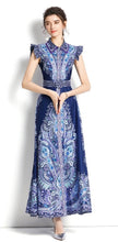 Load image into Gallery viewer, Paisley Maxi Dress - comes in navy, white or Green