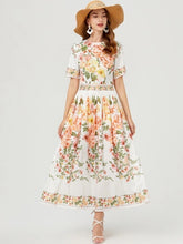 Load image into Gallery viewer, Beautiful Floral Midi Dress