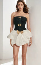 Load image into Gallery viewer, Gold Leaf Mini Dress