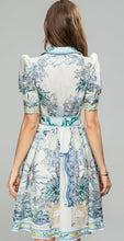 Load image into Gallery viewer, Comino Vintage Print Dress