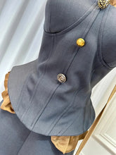 Load image into Gallery viewer, Tilehurst Shorts Set with Flower Chocker