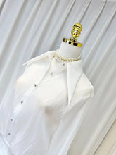 Load image into Gallery viewer, *NEW SUSIE COLLECTION Shirt Dress - comes in white, blue and black