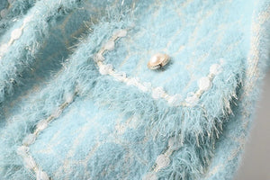 Iced Diamonds Knitted Cardigan