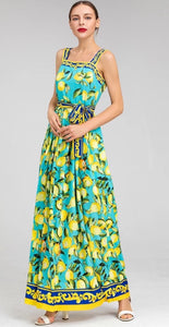 All the Lemons Maxi Dress