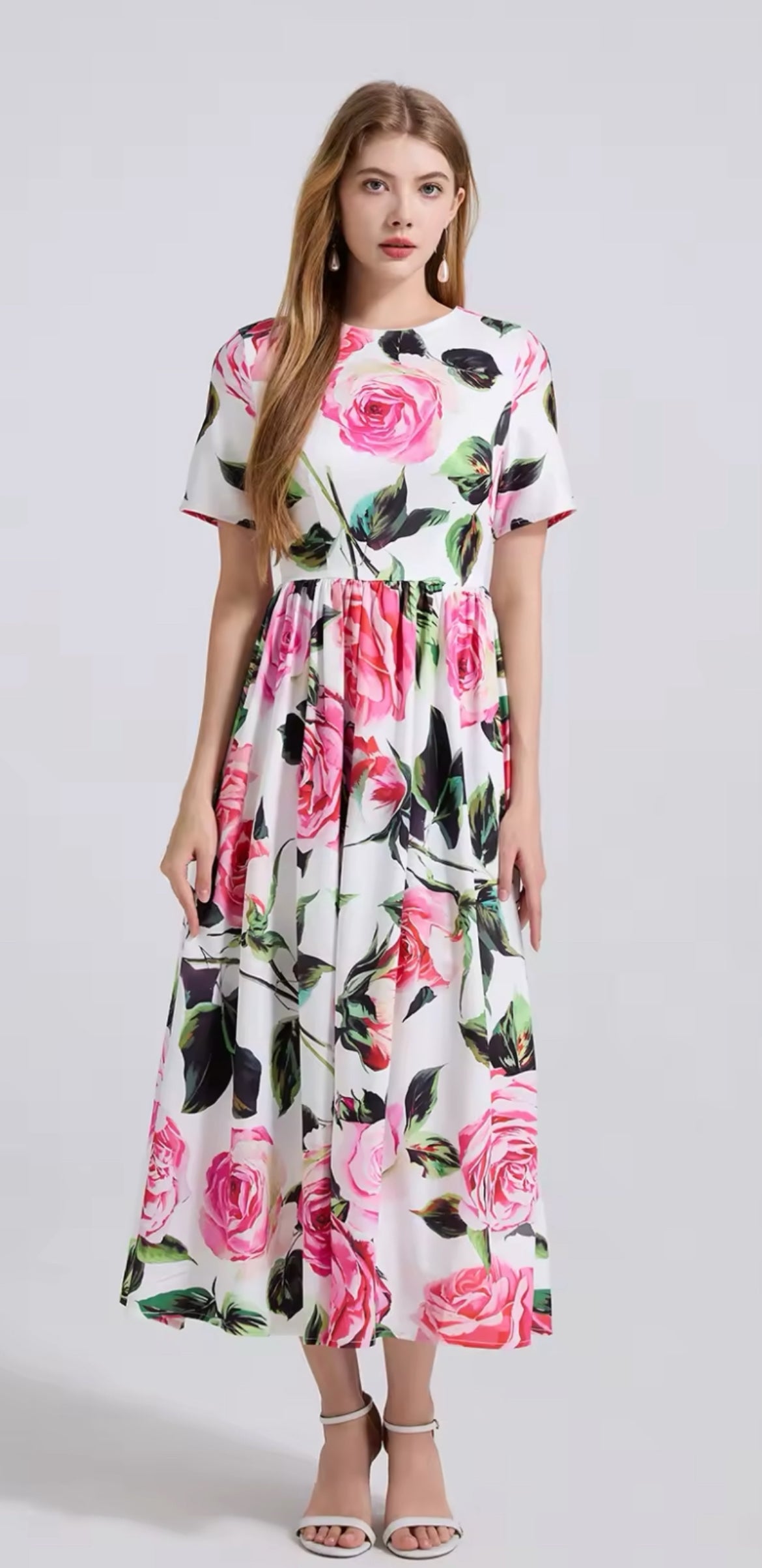All Roses Mini Dress