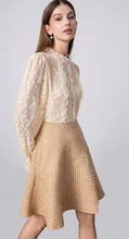 Load image into Gallery viewer, Baby Chic Tweed &amp; Lace Dress