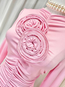 Pretty Love Mini Dress - Comes in Grey & Pink