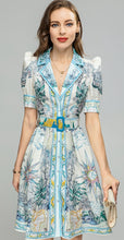 Load image into Gallery viewer, Comino Vintage Print Dress