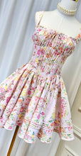 Load image into Gallery viewer, Floral French Maid Mini Dress