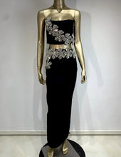Load image into Gallery viewer, Black Opal Diamanté Two Piece - comes in two styles