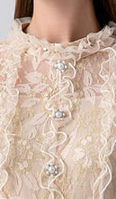 Load image into Gallery viewer, Baby Chic Tweed &amp; Lace Dress
