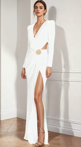 Sleek Snow White Dress