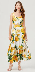Amalfi Yellow Two Piece Set