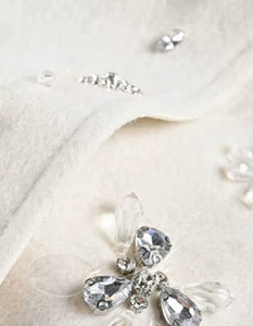 Elegant Diamontees Cape Coat
