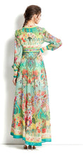 Load image into Gallery viewer, Countryside garden maxi dress