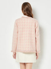 Load image into Gallery viewer, Pinky Wool Cardigan with pearls