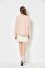 Load image into Gallery viewer, Pinky Wool Cardigan with pearls