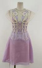 Load image into Gallery viewer, Fly Sleeves Flower Mini Dress