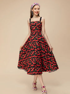 Cherry Blossom MIDI Dress