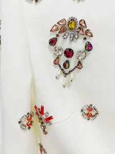 Gimmie Crystals Top and Skirt