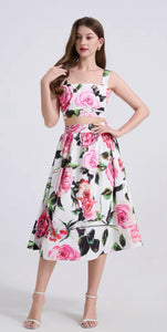 Rosey Bralette & Midi Skirt