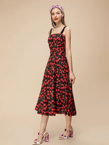 Cherry Blossom MIDI Dress