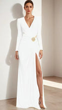 Load image into Gallery viewer, Sleek Snow White Dress