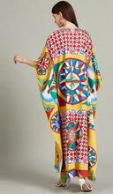 Load image into Gallery viewer, Colour Block Print Boho Maxi Dress