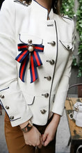 Load image into Gallery viewer, Navy Military Jacket
