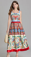 Load image into Gallery viewer, All Circus Sleeveless Midi Dress