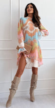 Load image into Gallery viewer, Sweet Pastels Bohemian Mini Dress