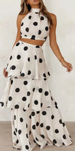 Load image into Gallery viewer, Dreamy Polka Dots Two Piece Set - comes in White &amp; Mocha