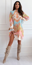 Load image into Gallery viewer, Sweet Pastels Bohemian Mini Dress