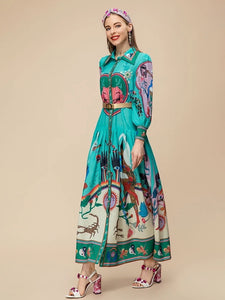 All Heart Maxi Dress with Belt