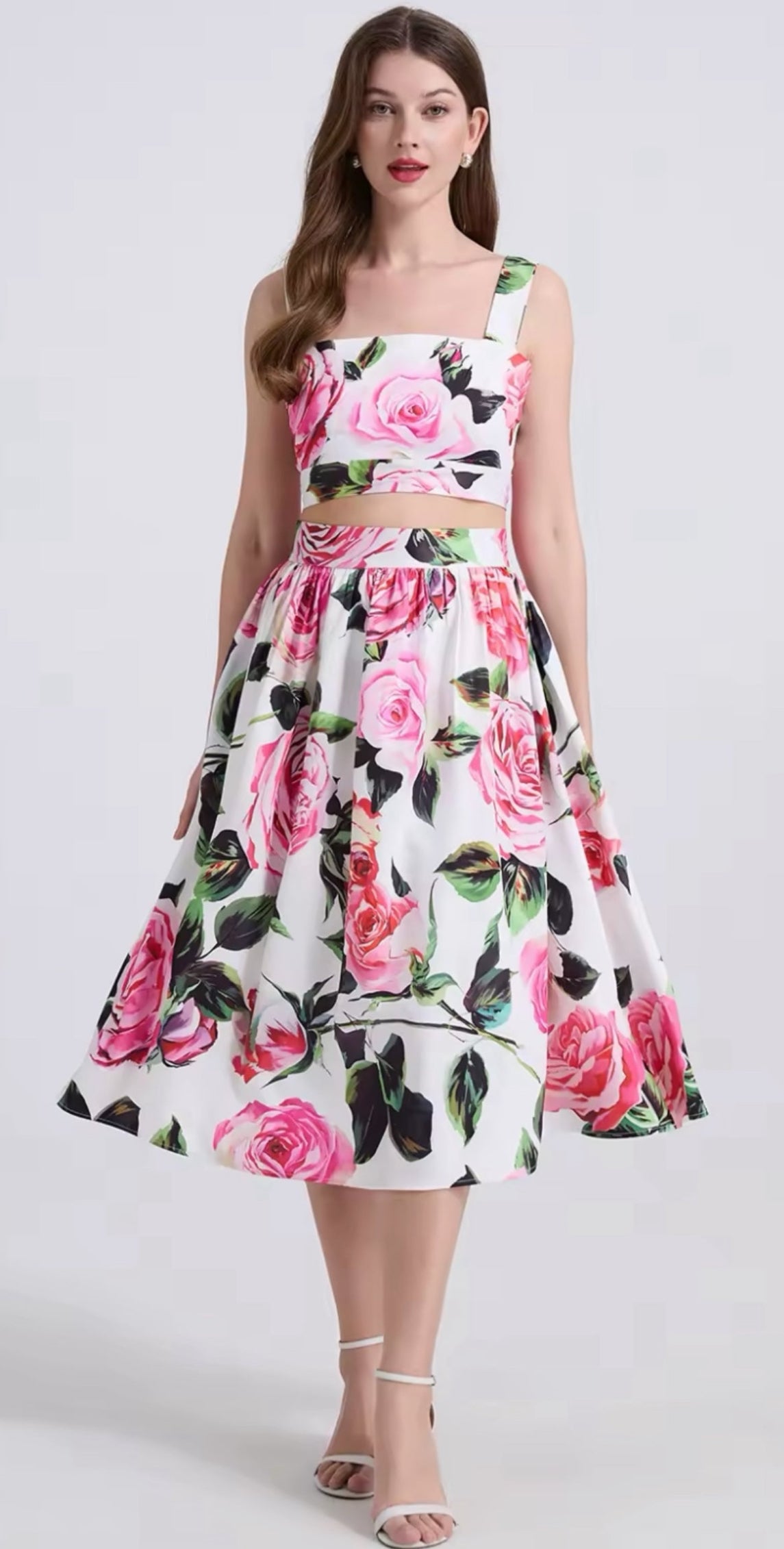 Rosey Bralette & Midi Skirt