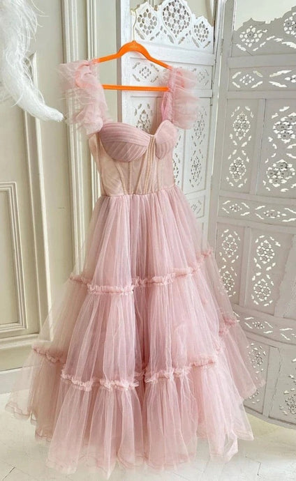 Fairy tale ruffle bodice dress