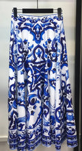 Load image into Gallery viewer, Tile Print Skirt Only