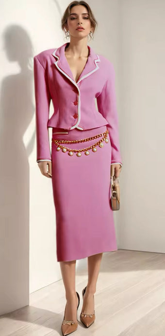 Pink Baby Suit