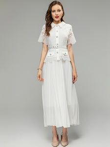 *NEW Summer Lace Midi Dress - comes in two colours