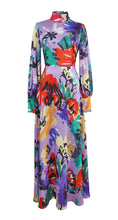 Load image into Gallery viewer, Comino London High Quality Frenulum Long Sleeve Maxi Dress Dress