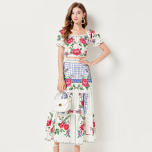 Load image into Gallery viewer, *NEW Rose Flower Two Piece Set