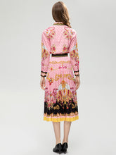 Load image into Gallery viewer, *NEW Strawberry cream print shirt+skirt set