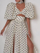 Load image into Gallery viewer, Polka Dots of Dreams Two Piece Set