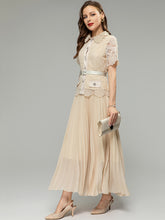 Load image into Gallery viewer, Lace Midi Dress - comes in two colours