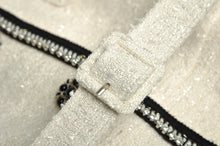 Load image into Gallery viewer, CC Beige Vintage Suit with belt