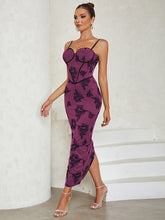 Load image into Gallery viewer, Spaghetti Strap Flower Print Maxi  Dress - comes in two colours