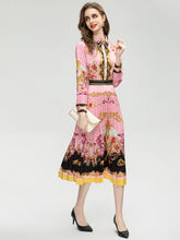 Load image into Gallery viewer, *NEW Strawberry cream print shirt+skirt set