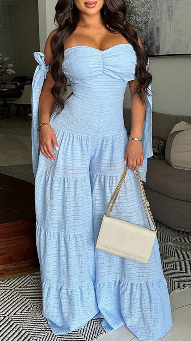 Coco Jumpsuit - comes in white & blue